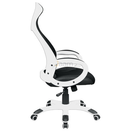 Кресло Genesis EX-517 белое/черное