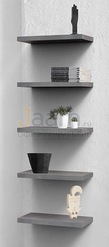 Мебель для персонала Стеллаж средний из полок METALFRAME МИКРОЦЕМЕНТ