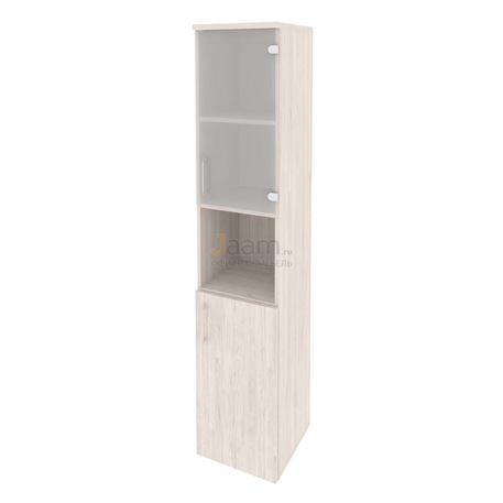 Мебель для персонала Офисный шкаф высокий узкий правый O.SU-1.4(R)