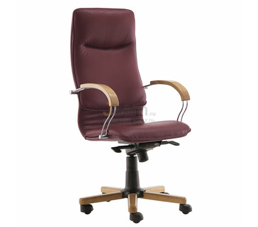 Кресло для руководителя Nova Steel silver/black