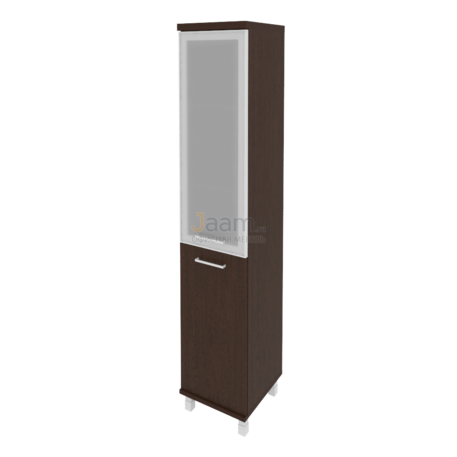 Кабинет руководителя Офисный шкаф высокий узкий правый KSU-1.2R Пр